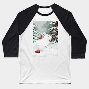 Christmas Carol Baseball T-Shirt